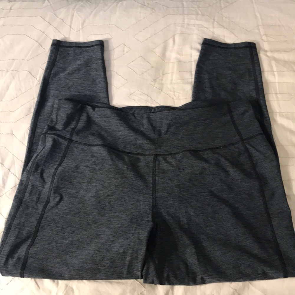 Black&grey heather leggings